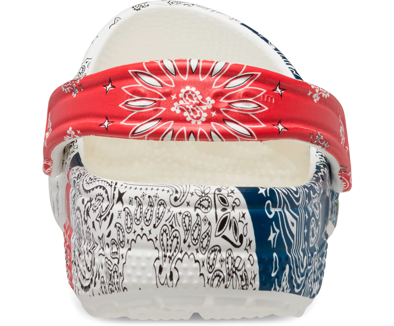 Crocs Classic Bandana Clog in Multi-4